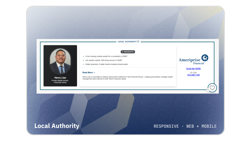 Local Authority ad format